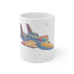 Space Explorer Ceramic Mug – Perfect for Astronaut Fans, Coffee Lovers, Gift for Birthdays, Holidays, and Space Enthusiasts