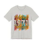 Vintage 1971 Limited Edition Unisex Tee, Retro Shirt, Birthday Gift 1971, Casual Wear, Vintage Style T-Shirt, Unique Apparel