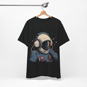 Astronaut Graphic Tee - Cool Space T-Shirt for Space Lovers, Perfect for Gifts, Casual Wear, Science Fans, Space-Themed Events