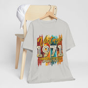 Vintage 1971 Limited Edition Unisex Tee, Retro Shirt, Birthday Gift 1971, Casual Wear, Vintage Style T-Shirt, Unique Apparel