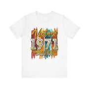 Vintage 1971 Limited Edition Unisex Tee, Retro Shirt, Birthday Gift 1971, Casual Wear, Vintage Style T-Shirt, Unique Apparel