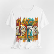 1978 Retro Vintage Unisex Tee - Nostalgic Fashion