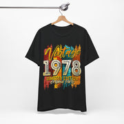 1978 Retro Vintage Unisex Tee - Nostalgic Fashion