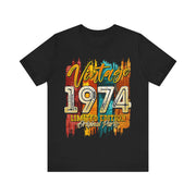 Retro 1974 Vintage Tee - Nostalgic Unisex Classic