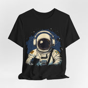 Space Explorer Graphic Tee - Unisex Jersey Short Sleeve Shirt, Astronaut Design, Gift for Space Lovers, Casual Wear, Astronomy Gift