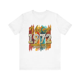 Retro 1972 Limited Edition Birthday Tee
