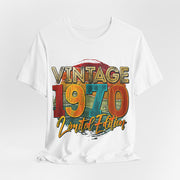 Vintage 1970 Limited Edition Tee, Retro Shirt, 70s Nostalgia, Gift for Him or Her, Casual Wear, Birthday Celebration