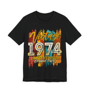 Retro 1974 Vintage Tee - Nostalgic Unisex Classic
