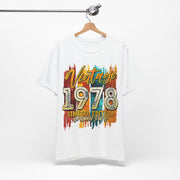 1978 Retro Vintage Unisex Tee - Nostalgic Fashion
