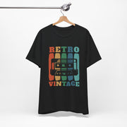 Retro Vintage Cassette T-Shirt for Music Lovers, Casual Outfit, Gift for Him/Her, 80s/90s Nostalgia, Unisex Graphic Tee