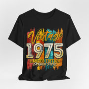 Retro 1975 Limited Edition Casual Tee