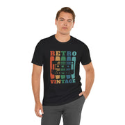 Retro Vintage Cassette T-Shirt for Music Lovers, Casual Outfit, Gift for Him/Her, 80s/90s Nostalgia, Unisex Graphic Tee