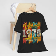 1978 Retro Vintage Unisex Tee - Nostalgic Fashion