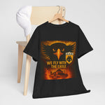 Custom T-Shirt - A.C.K. Eagle Graphic Tee, Perfect for Sports Fans, Casual Wear, Team Spirit, Gift for Him/Her, Unisex Heavy Cotton Shirt by Mynameispod