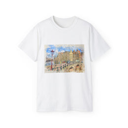 Custom T-Shirt - Artistic Amsterdam Tee: Travel in Style by Mynameispod