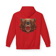 Custom Hoodie - Bear BoldCozy Wear by Mynameispod