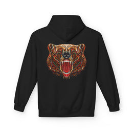 Custom Hoodie - Bear BoldCozy Wear by Mynameispod