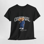Custom T-Shirt - Bear Vibe Unisex Heavy Cotton Tee by Mynameispod