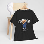 Custom T-Shirt - Bear Vibe Unisex Heavy Cotton Tee by Mynameispod
