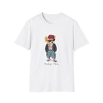 Custom T-Shirt - Bearly Hip: Unisex Softstyle Tee by Mynameispod