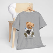 Custom T-Shirt - Cosmic Adventure Bear Tee - Unisex Fun for All! by Mynameispod