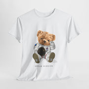 Custom T-Shirt - Cosmic Adventure Bear Tee - Unisex Fun for All! by Mynameispod