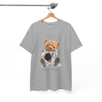 Custom T-Shirt - Cosmic Adventure Bear Tee - Unisex Fun for All! by Mynameispod