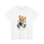 Custom T-Shirt - Cosmic Adventure Bear Tee - Unisex Fun for All! by Mynameispod