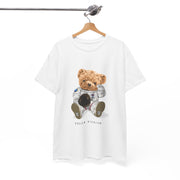 Custom T-Shirt - Cosmic Adventure Bear Tee - Unisex Fun for All! by Mynameispod