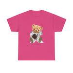 Custom T-Shirt - Cosmic Adventure Bear Tee - Unisex Fun for All! by Mynameispod
