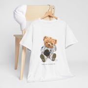 Custom T-Shirt - Cosmic Adventure Bear Tee - Unisex Fun for All! by Mynameispod