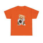 Custom T-Shirt - Cosmic Adventure Bear Tee - Unisex Fun for All! by Mynameispod