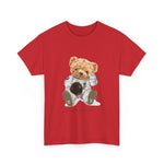 Custom T-Shirt - Cosmic Adventure Bear Tee - Unisex Fun for All! by Mynameispod