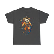 Custom T-Shirt - Cosmic Panda Adventure Tee - Unisex Cotton Style by Mynameispod