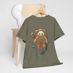 Custom T-Shirt - Cosmic Panda Adventure Tee - Unisex Cotton Style by Mynameispod