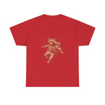Custom T-Shirt - Cosmic Raccoon Tee: Quirky Cotton for All Occasions by Mynameispod