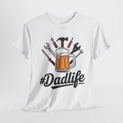 Custom T-Shirt - Dad Life Heavy Cotton Tee, Funny Dad Shirt, Gift for Father's Day, Unisex Tee, Casual Wear, Dad Joke Shirt by Mynameispod