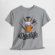 Custom T-Shirt - Dad Life Heavy Cotton Tee, Funny Dad Shirt, Gift for Father's Day, Unisex Tee, Casual Wear, Dad Joke Shirt by Mynameispod