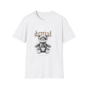 Custom T-Shirt - Denial Teddy Unisex Softstyle Tee - Trendy Casual Wear by Mynameispod