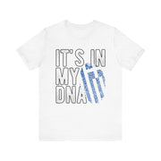 Custom T-Shirt - DNA Vibe Unisex Tee - Short Sleeve Jersey Shirt by Mynameispod
