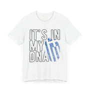 Custom T-Shirt - DNA Vibe Unisex Tee - Short Sleeve Jersey Shirt by Mynameispod