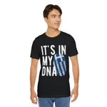 Custom T-Shirt - DNA Vibe Unisex Tee - Short Sleeve Jersey Shirt by Mynameispod