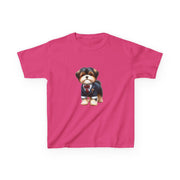 Custom Kids clothes - Doggie Dapper Kids Tee - Perfect for Pup Lovers! by Mynameispod