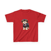 Custom Kids clothes - Doggie Dapper Kids Tee - Perfect for Pup Lovers! by Mynameispod