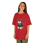 Custom Kids clothes - Doggie Dapper Kids Tee - Perfect for Pup Lovers! by Mynameispod