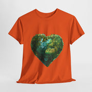 Custom T-Shirt - Eco - Love Heart: Sustainable Design for a Greener Tomorrow by Mynameispod