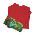 Custom T-Shirt - Eco - Love Heart: Sustainable Design for a Greener Tomorrow by Mynameispod