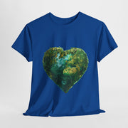 Custom T-Shirt - Eco - Love Heart: Sustainable Design for a Greener Tomorrow by Mynameispod