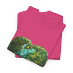 Custom T-Shirt - Eco - Love Heart: Sustainable Design for a Greener Tomorrow by Mynameispod