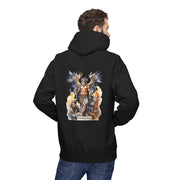 Custom Hoodie - Epic Warrior - Themed Unisex Fleece Hoodie - Perfect for Casual Wear, Gift for Men and Women, Fantasy Fans, Cozy Wear, Unique Apparel by Mynameispod